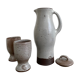 Ensemble pichet & tasses de Jeanne et Norbert Pierlot