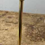 Vintage brass candle holders