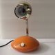 Orange eye ball lamp, space age, Eichoff, Germany, 1960-70