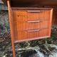 Danish teak desk Gunni Omann no. 75 from the 1960s.