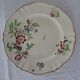 Plat rond  Sarreguemines faience ancienne fleurs STRASBOURG