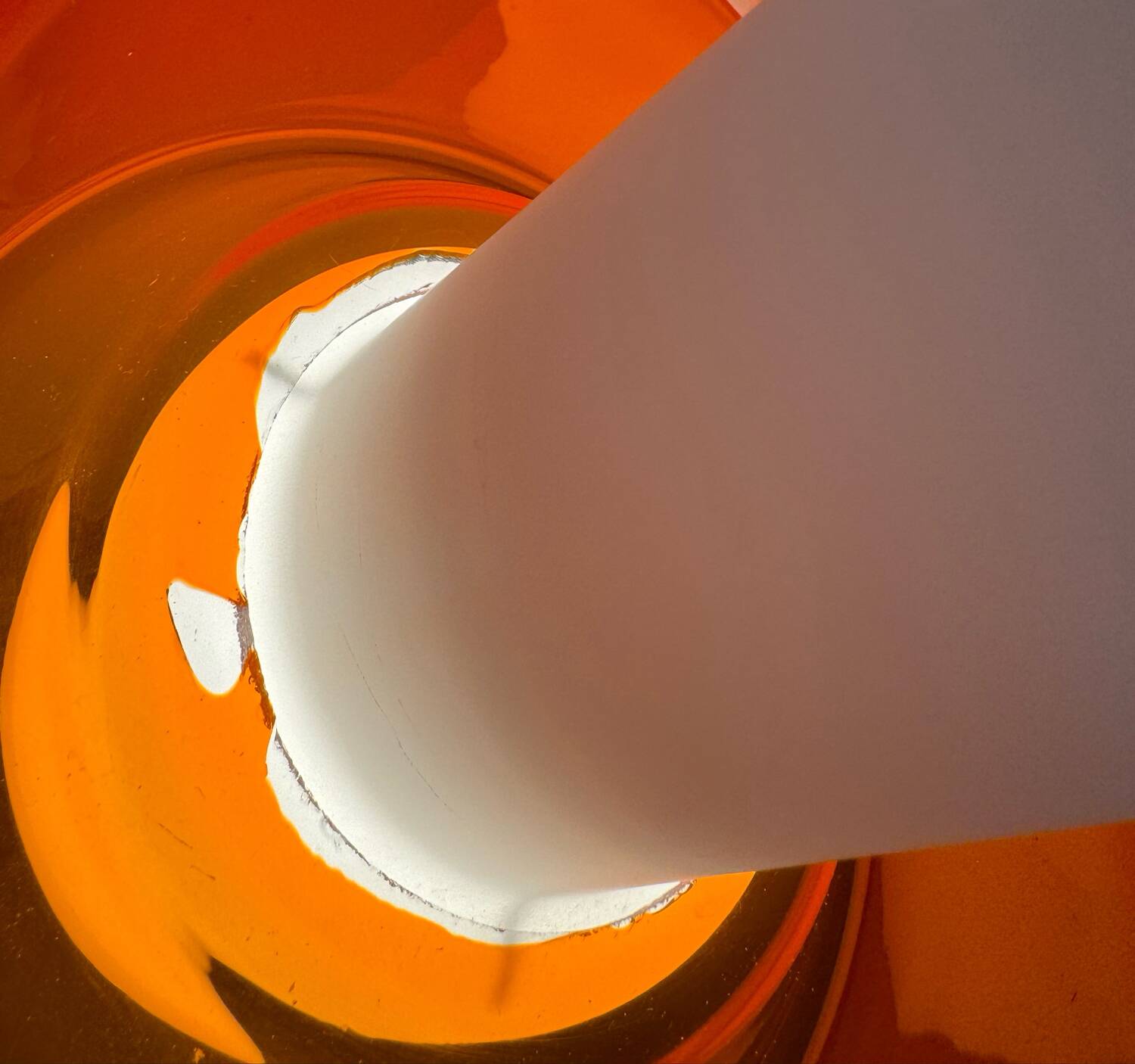 Space Age designer chandelier from the 70s