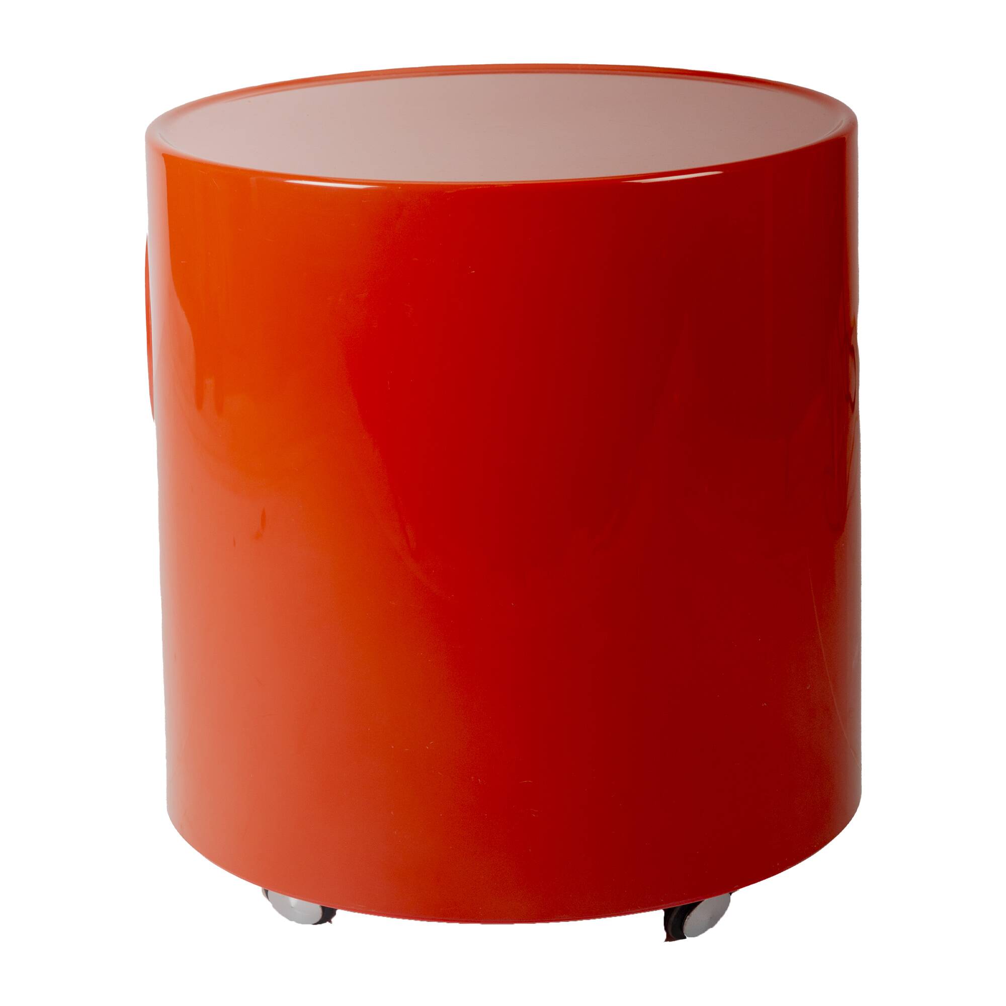 Red Giano Giano Vano Side Table by Emma Gismondi for Artemide