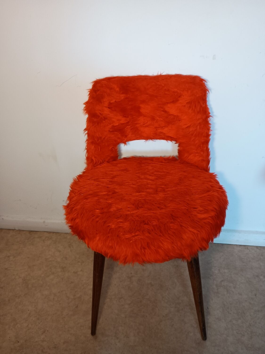 Baumann shaggy chair
