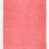 2x11 Vintage Pale Red & Pink Runner Rug, 79x345Cm