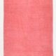 2x11 Vintage Pale Red & Pink Runner Rug, 79x345Cm