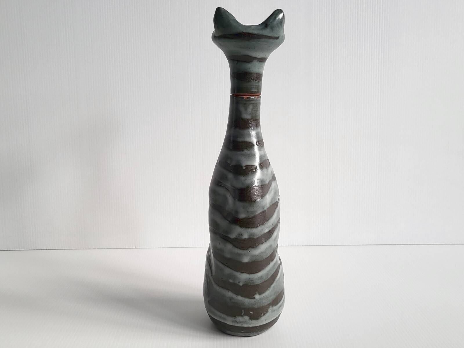 Cat liqueur bottle ceramic 60