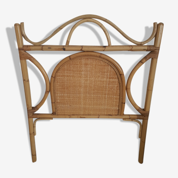 Rattan headboard