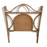 Rattan headboard