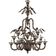 Stunning Modern Smoked-Fumè “Ca’ Rezzonico” Murano Glass Chandelier