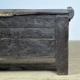 Antique shepherd’s chest, 1850s