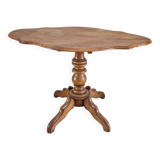 swivel pedestal table