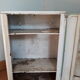 Medicine cabinet or toilet in sheet metal