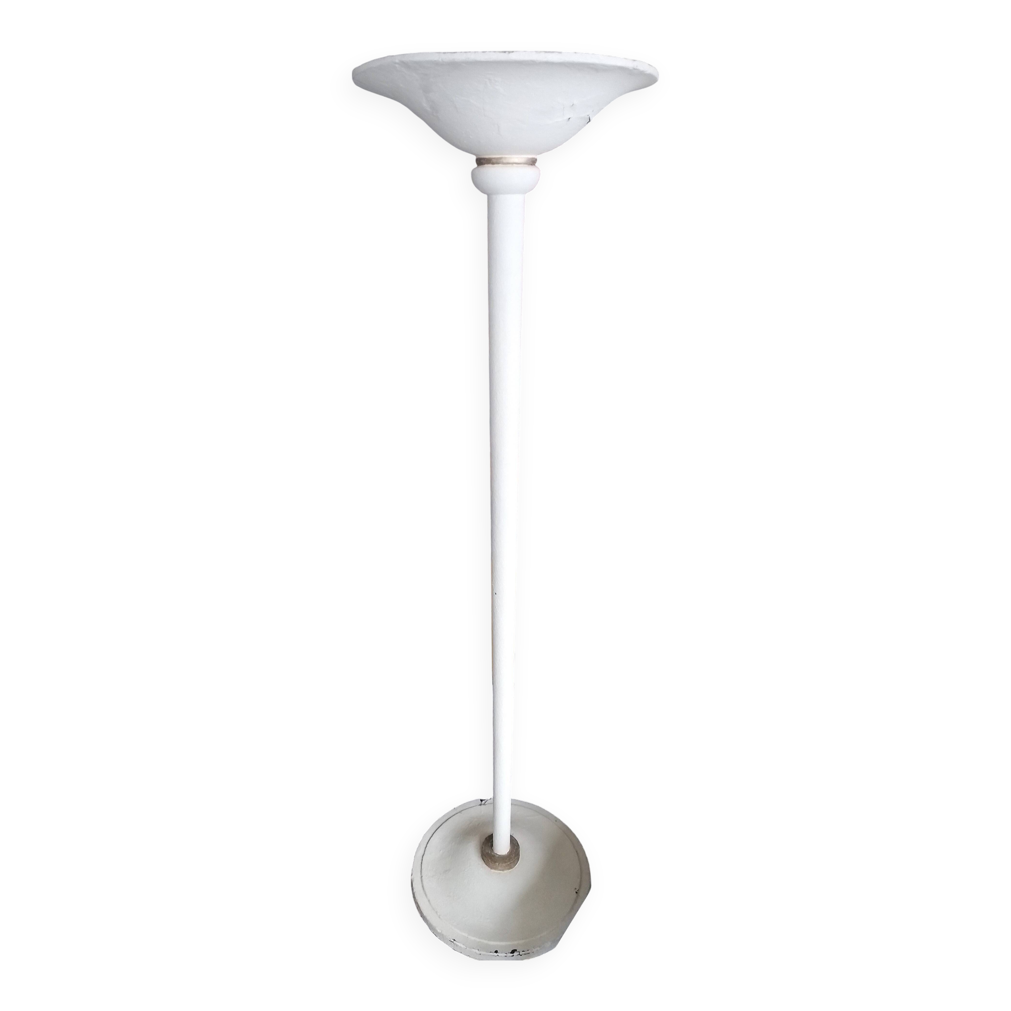 Art Deco plaster floor lamp