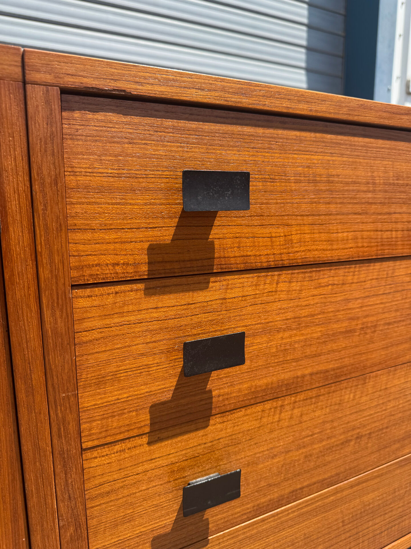 Teak enfilade by Antoine Philippon and Jacqueline Lecoq