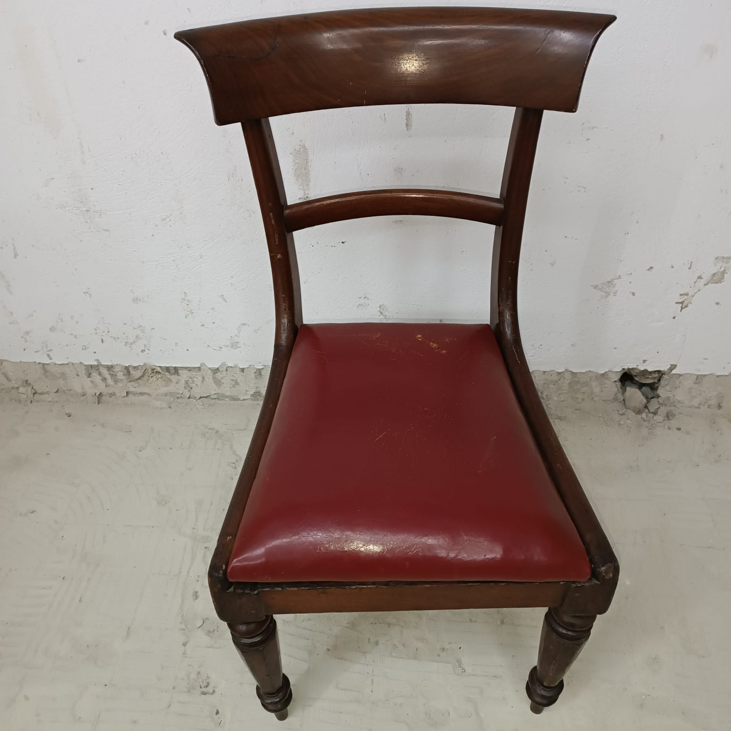 Set of 6 victorian antique dining chairs