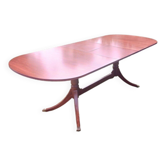 Table à manger de style Regency avec panneau central papillon Greaves & Thomas