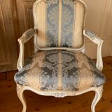 4 Louis XV style armchairs