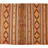 Anatolian handmade kilim rug 386 cm x 183 cm