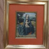 Old portrait frame