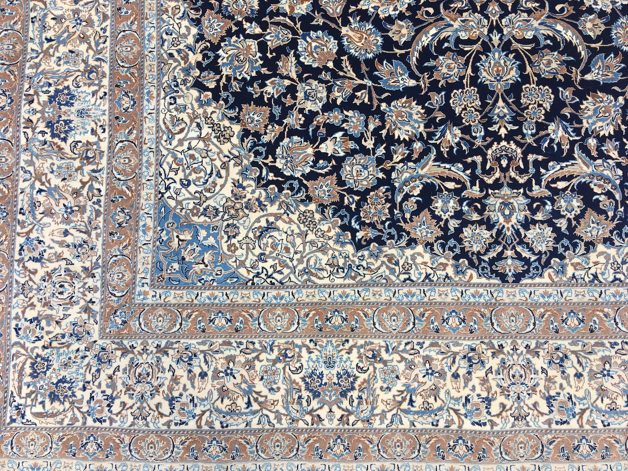 Persian Nain Carpet 3.65m x 2.38m