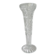 Cut glass single-stem vase