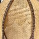 Vintage rattan flower pendant lamp