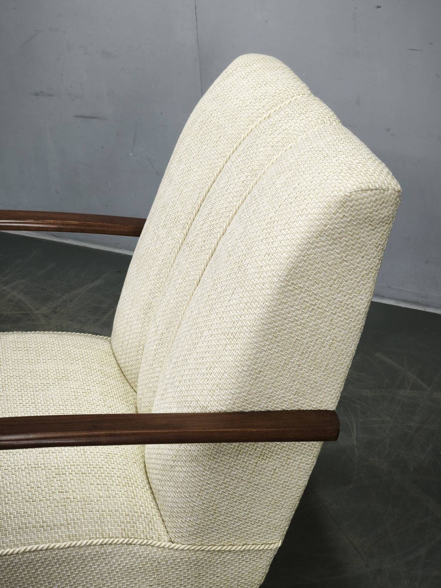 Jindřich Halabala Art Deco Bentwood Armchair, Czechoslovakia 1940s