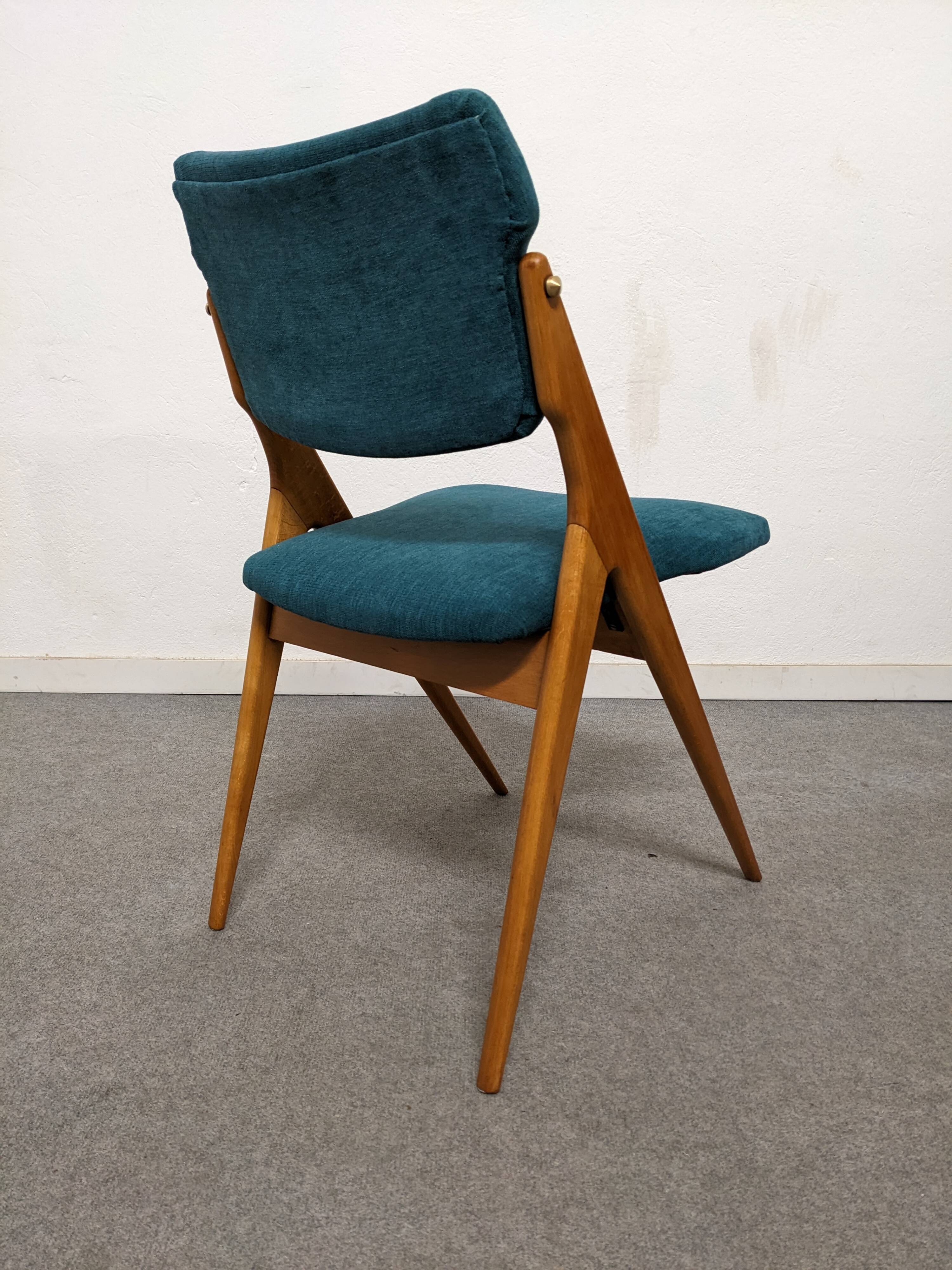 Vintage chair by Gérard Guermonprez, Godfrid edition, circa 1960