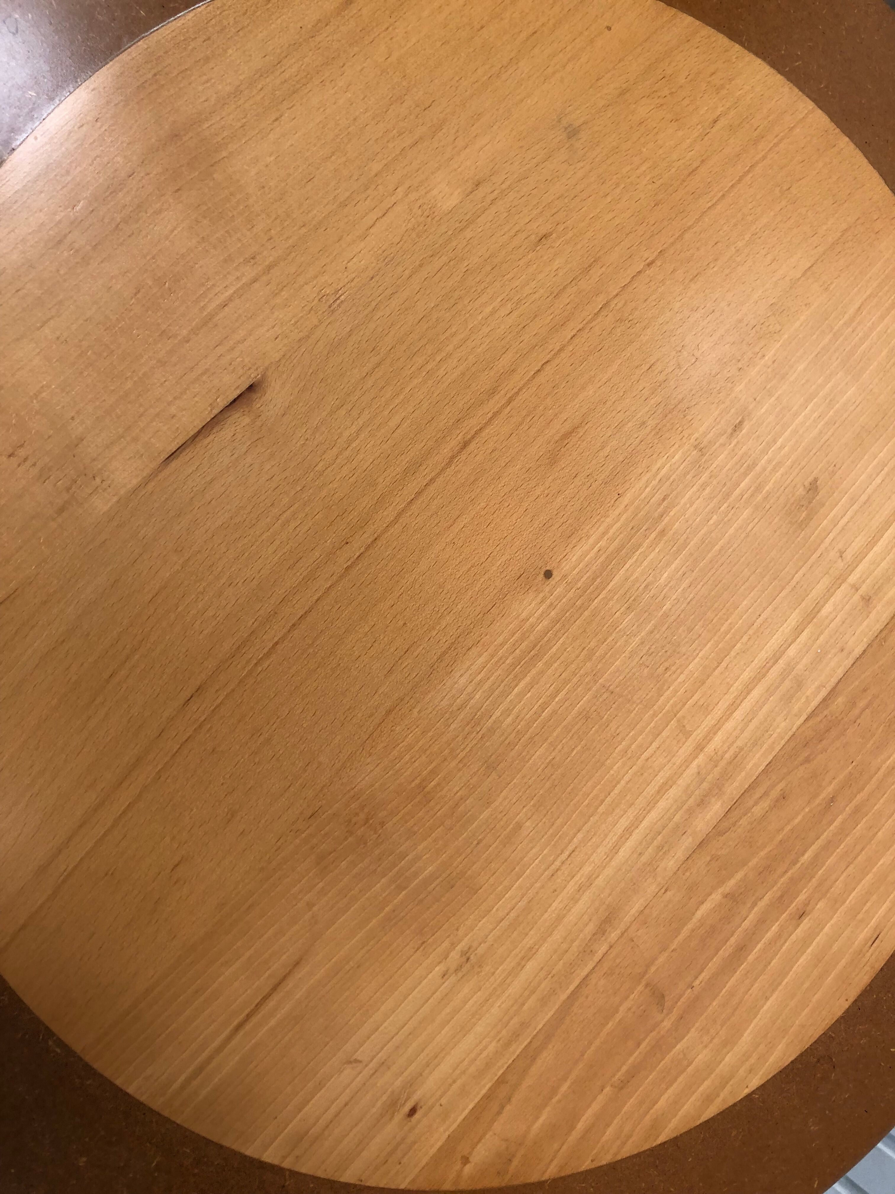 Art deco style pedestal table