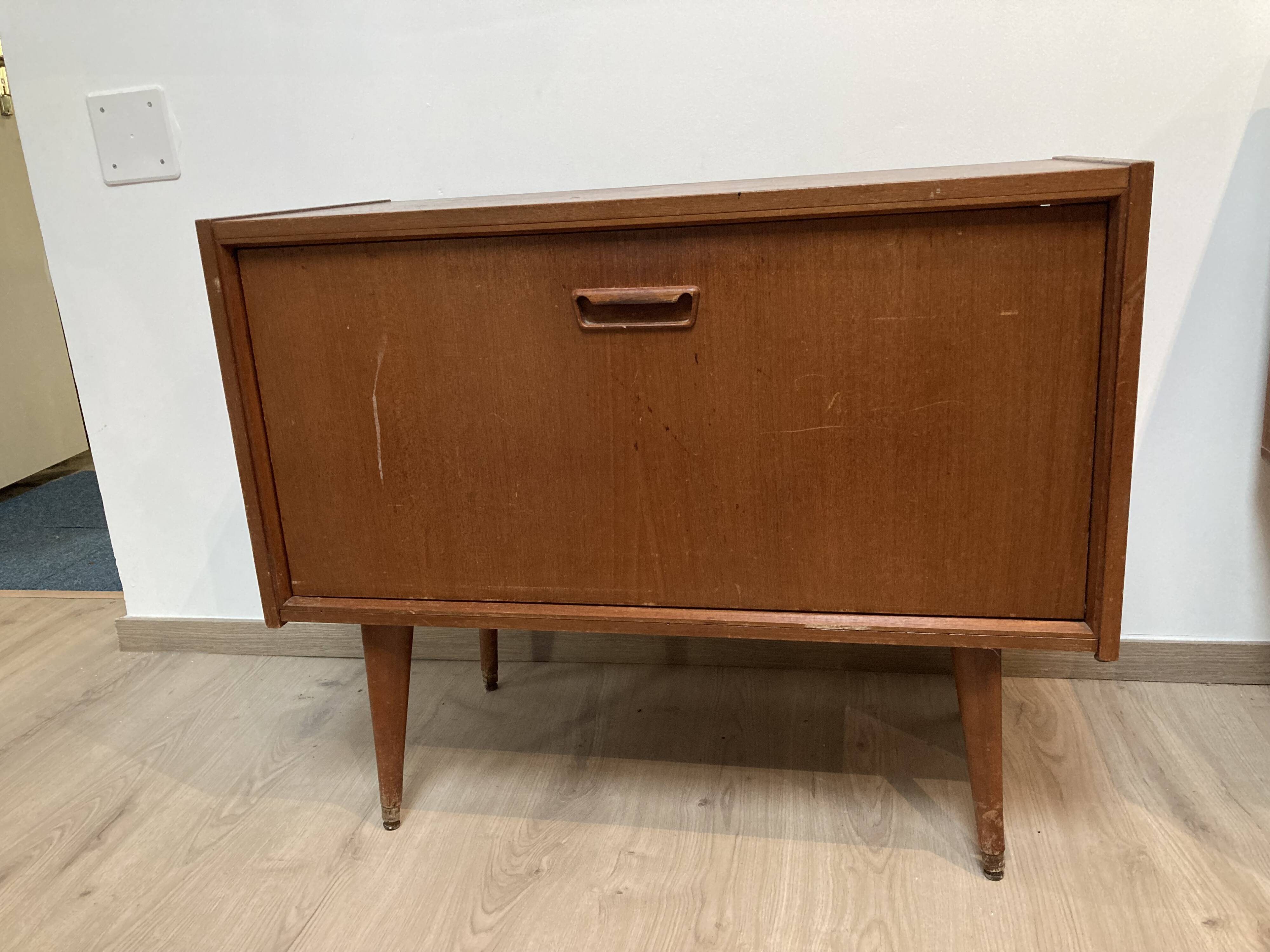 Teak bar furniture scandinavian style cira 1960
