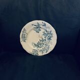 Flat plate 1960 ceramic Lucette 20cm Terre de fer old vintage