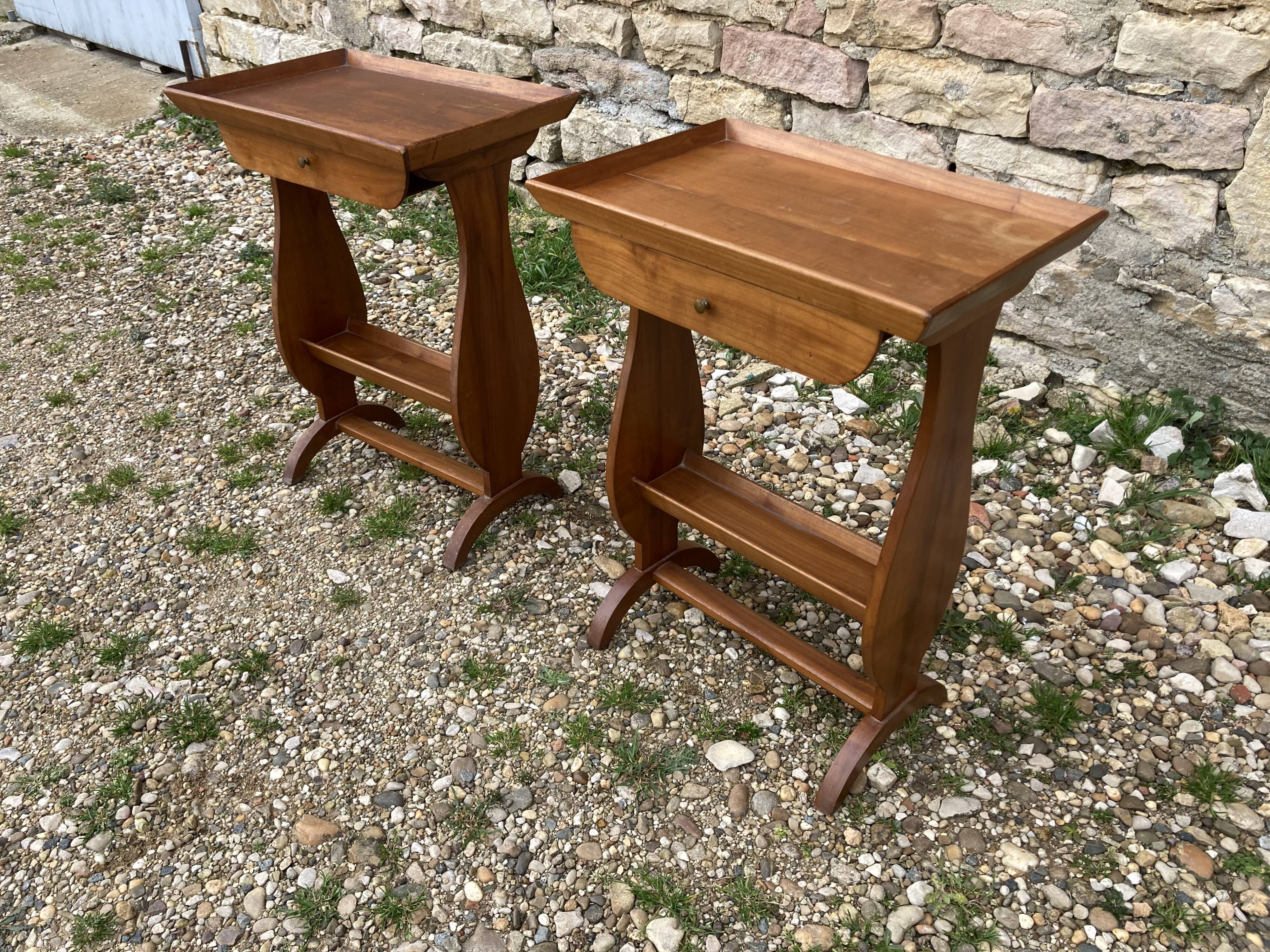 Pair of bedsides 20th
