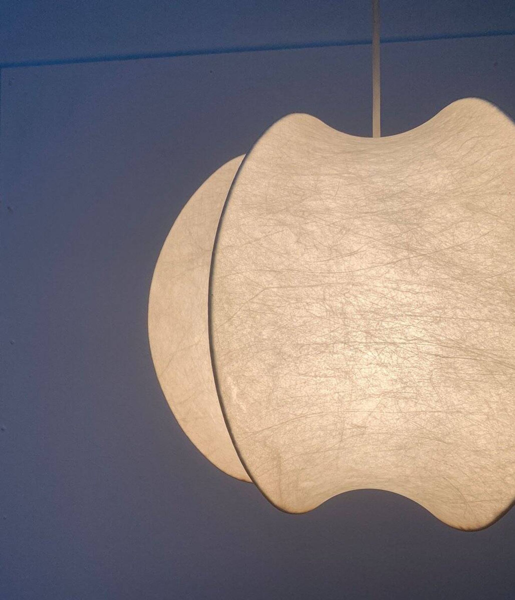 Suspension Cocoon German Mid-Century by Goldkant Leuchten, 1960s
