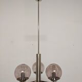 3-light space age chandelier from the 60s-70s