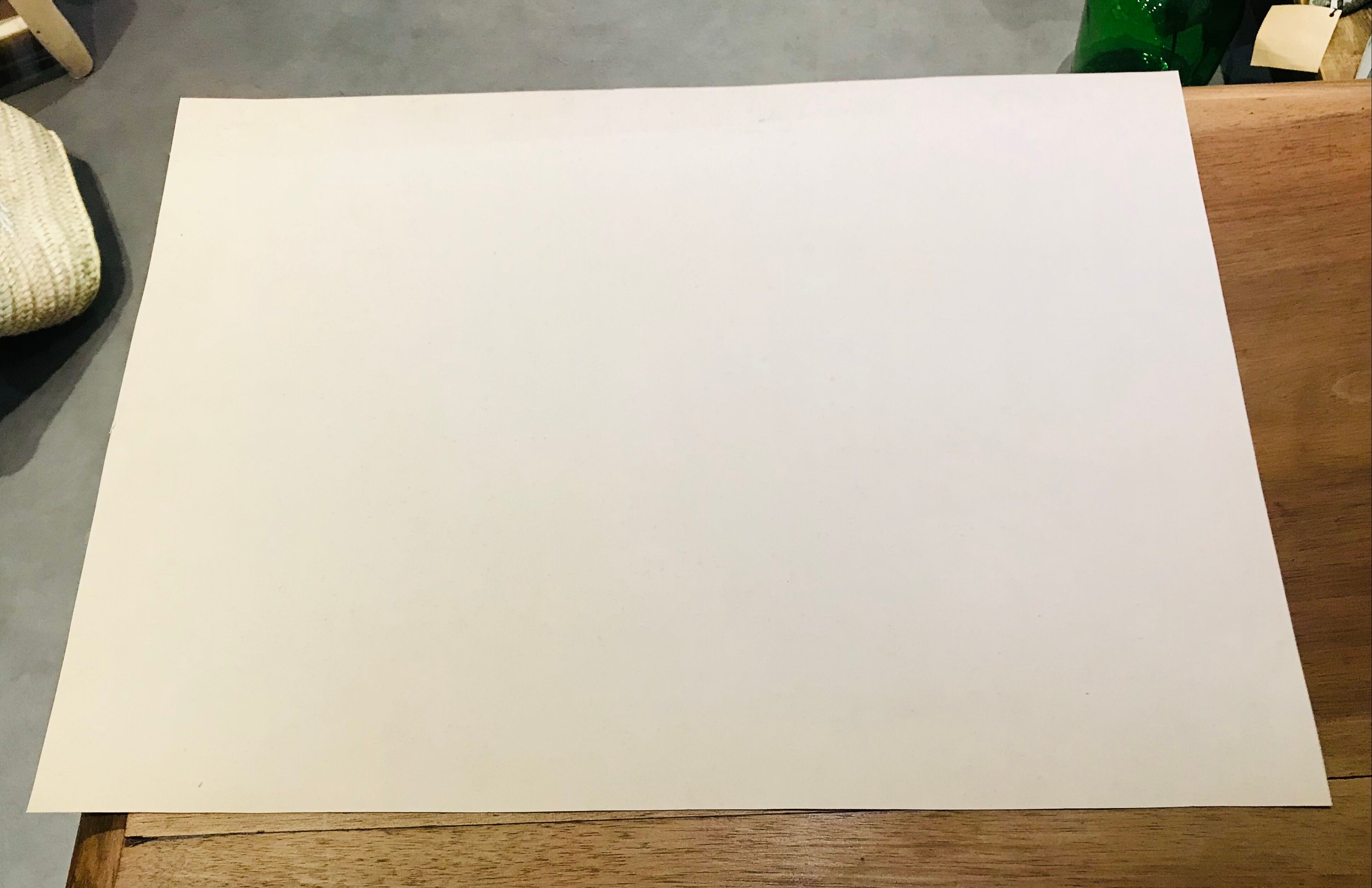 Illustration architecture plan villa Berlin 19th