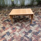 Oak coffee table by Hans J. Wegner Denmark 70s