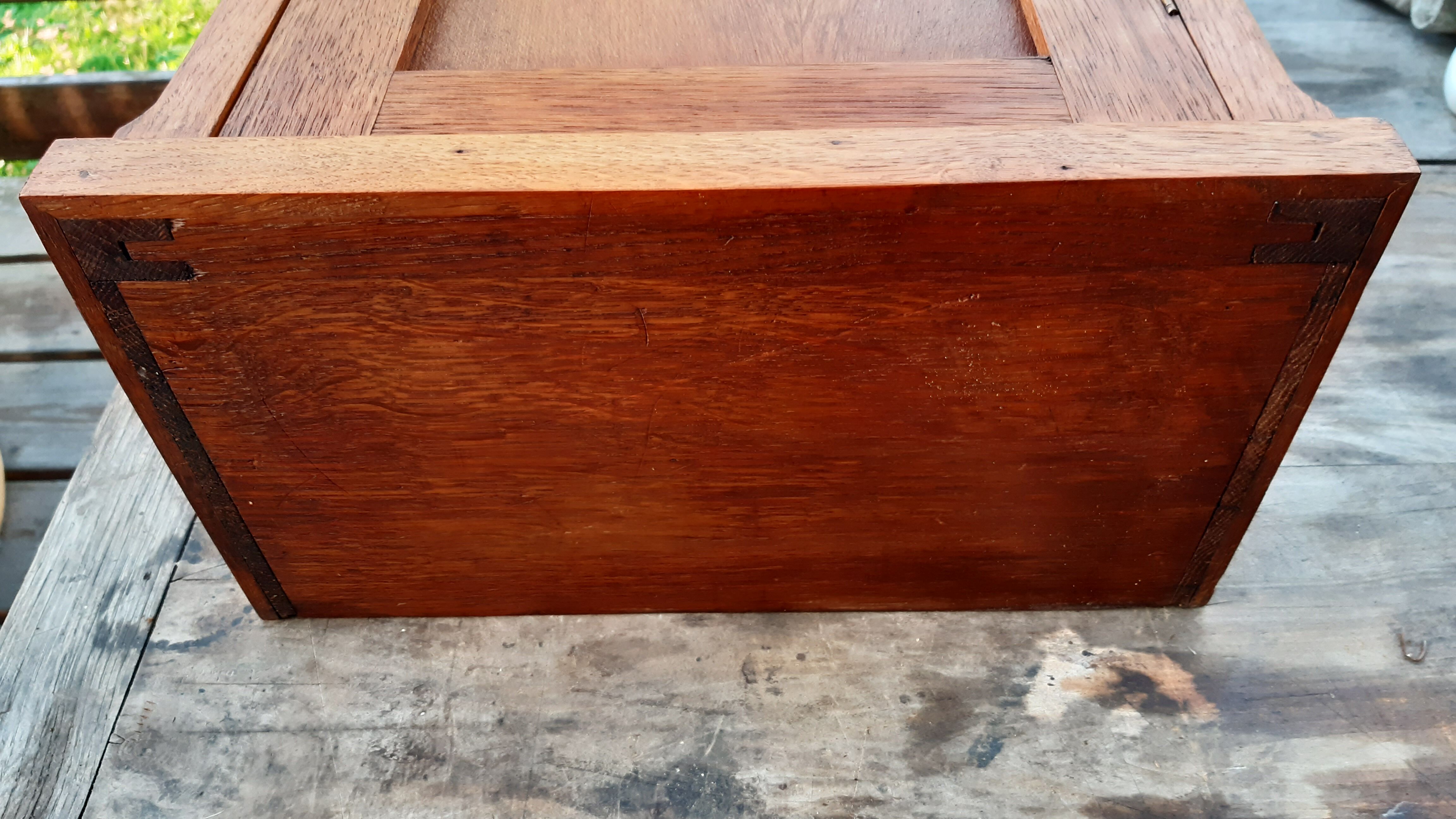 Oak medicine cabinet 1930