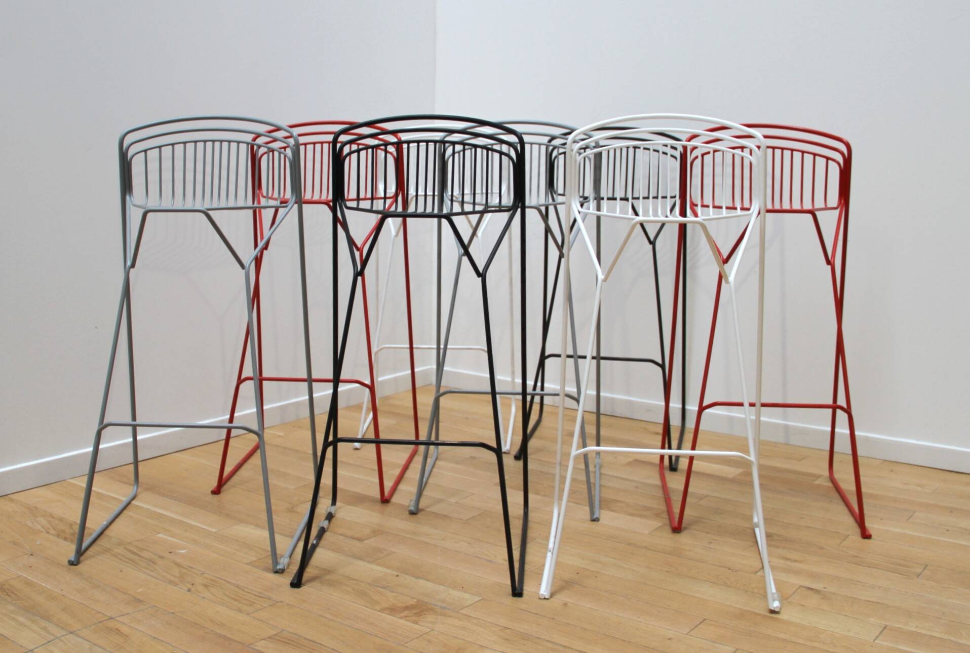 Pair of Ribelle stools, Luxy