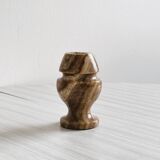 Marble candle holder.