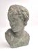 Bust of Eros - God of Love, in bronzed plaster, early 20th century.