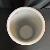 China, Important porcelain scroll vase decorated with cranes and flora, 19th century