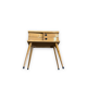 Vintage scandinavian light wood worker