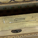 Louis XVI chest of drawers in lacquered wood circa 1880-1900