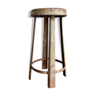 Product Pop up Lafayette1 Iron workshop stool