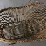 Cradle 60s rattan