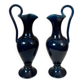 Pair of ceramic ewer