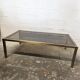 Golden coffee table