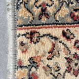 Vintage Beige Grey-Blue Runner Rug