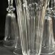 6 Baccarat/Saint Louis champagne flutes - 19th century